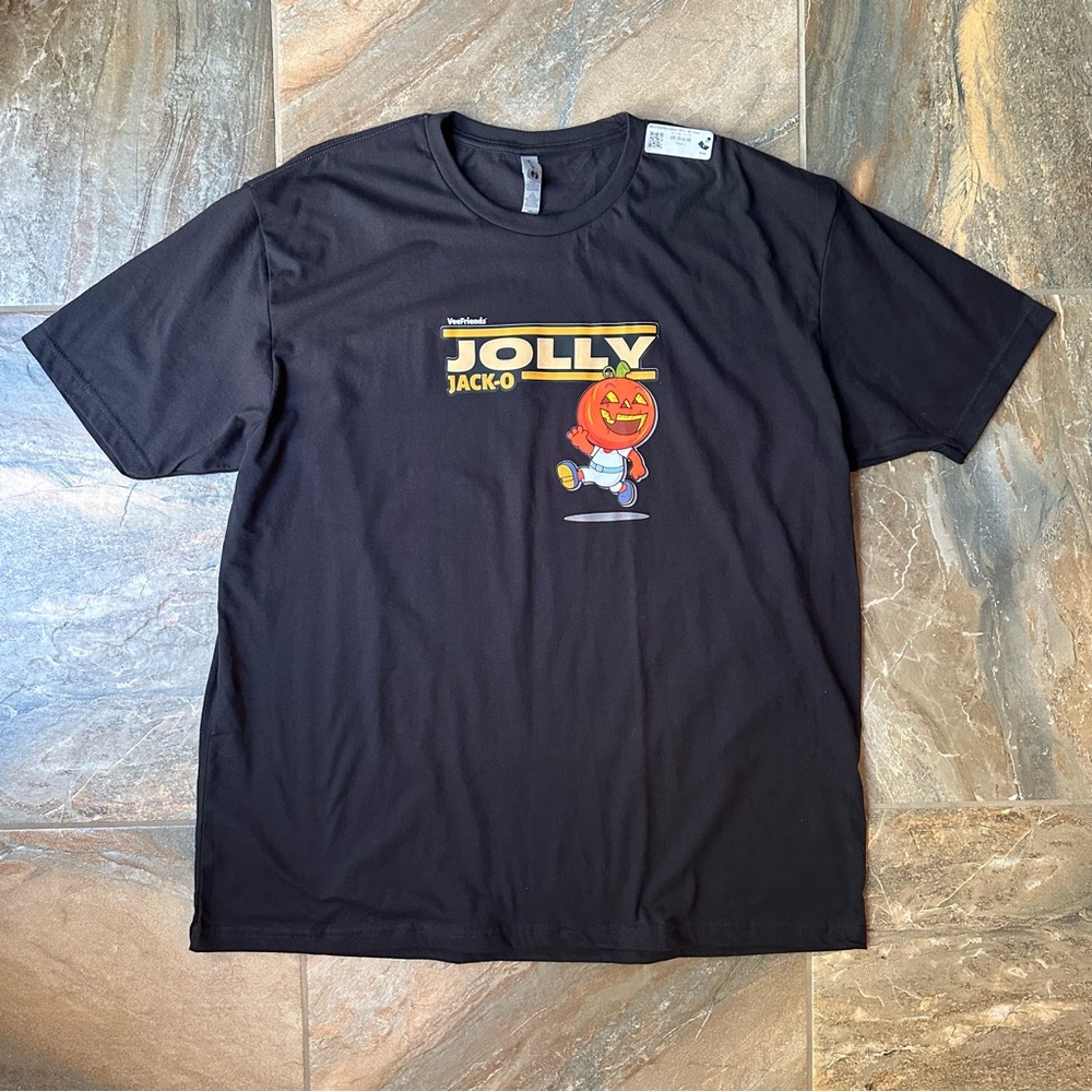 Jolly Jack-O Character Tee NWT Adult Size 3XL VeeFriends